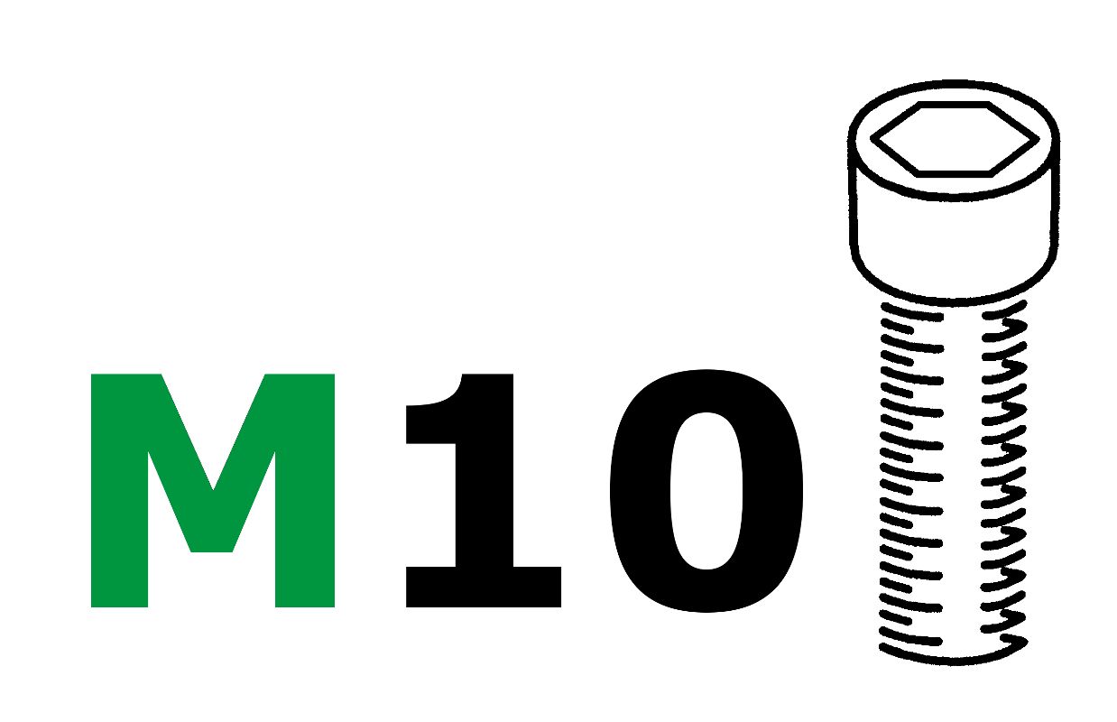 Винт для зажима – М10