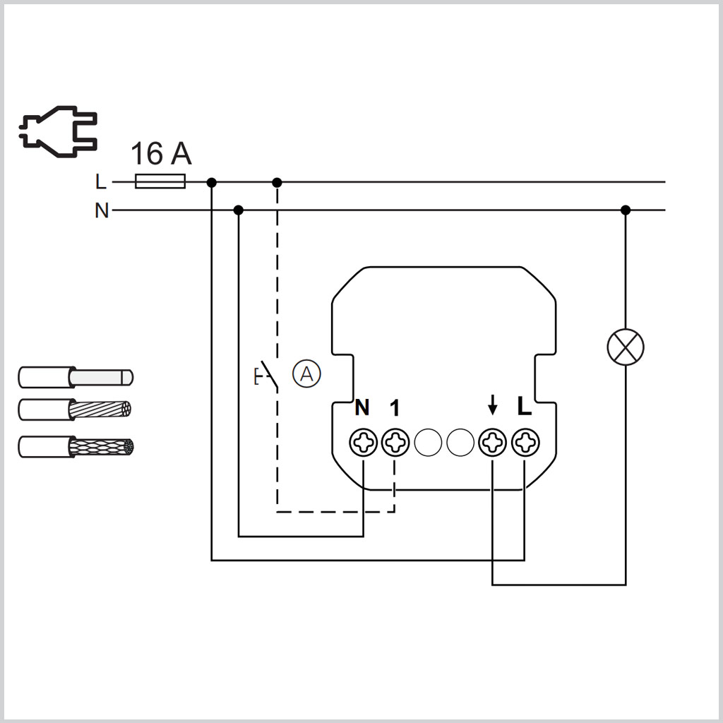 Схема підключення | NU353530 Таймер Unica
