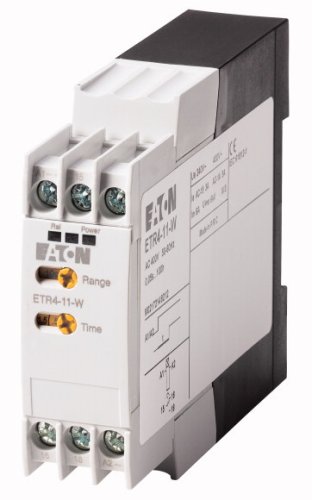 Реле времени аналог.задерж.включ.10диапаз.400V 1,3мод.Eaton ETR4-11-W (1*16А AC1) 31883