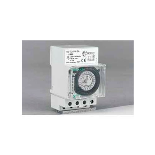 Таймер э/мех.суточ.резерв 72ч Eaton SU-TQ/1W-TA (1*16А AC1) кварц.генер.111446