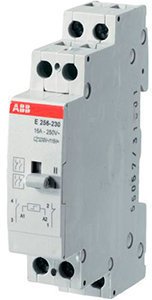 Реле імпульсне е/мех.AC230V/DC115V DIN 1мод.Abb E256-230 (1НВ+1НЗ) 2CSM114000R0201