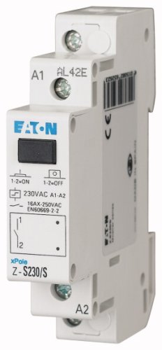Реле імпульсне AC230V DIN 1мод.Eaton Z-S230/S (1НВ) 265262