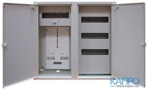 Корпус зовніш. метал. для 1/3-фаз.лічильника+48мод.IP30 Sabaj NRL-48 замок