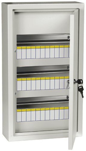 Корпус зовніш. метал.36мод IP54 іЕК ЩРН-36з-0 74 У2 MKM11-N-36-54-Z сір