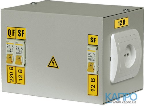 Щит 0,25кВт IP30 ИЭК ЯТП 0,25 380/12-3 MTT21-012-0250