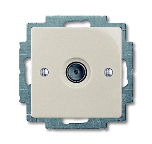 Розетка TV ABB Basic55 1743-01-93-507 шампань 2CKA001724A4310