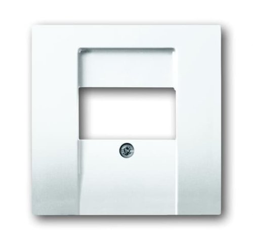 Панель для гучномовця/USB/HDMA, комунік. адаптера ABB Solo,Future Linear,Carat,Busch-axcent 1766-84 біл