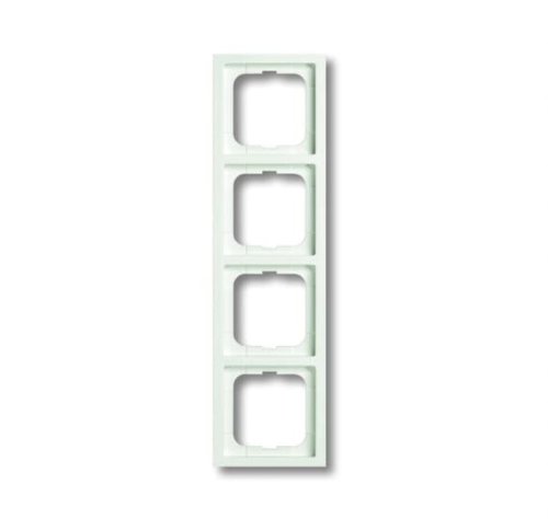 Рамка 4-я ABB Future Linear 1724-884K біл.бархат
