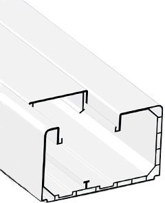 Короб парапетный Kopos PK 90*55 D HD бел