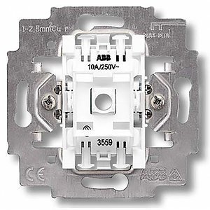 Механизм выключателя 1-кл.крест.ABB 3559-А07445