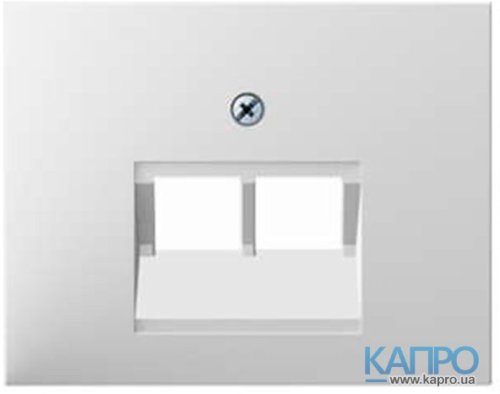 Накладка для розетки UAE/E-DAT Berker K.1-5 14097009 поляр.біл