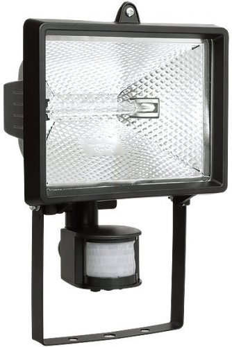 Прожектор с датчиком движения IP54 ИЭК ИО-150Д 150W LPI02-1-0150-K02 черный