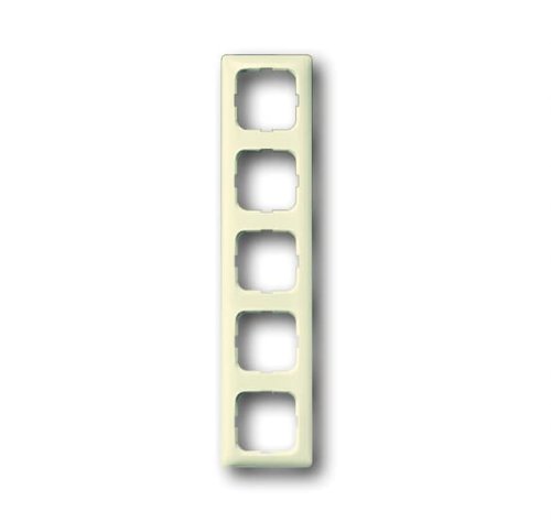Рамка 5-я ABB Busch Duro Linea 2515-212К-102 сл/кістка