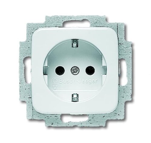 Розетка з заземл.контактом 16А ABB Reflex 20 EUC-214 альп.біл