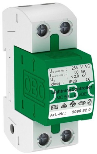 Ограничитель перенапряжения 1-255V MC 50-B VDE для сетей TN Тип І Obo Bettermann 5096847