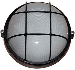 Світильник круг з метал.решіткой 100W Е27 IP54 E.Next I002024 e.light1303.1.100.27 чорний