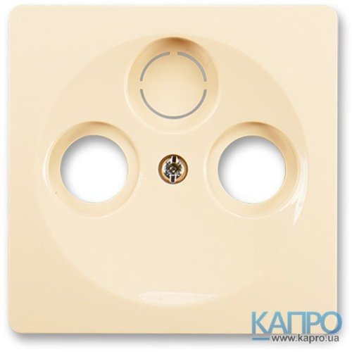 Панель TV+R+SAT ABB Swing 5011G-A00300 C2 сл/кістка