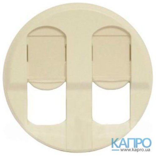 Панель розетки RJ45 2-я Celiane 66236 сл.кістка