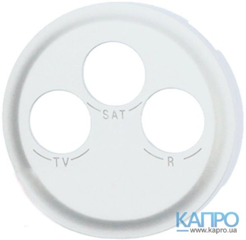 Панель розетки TV+R+SAT Celiane 68285 бел
