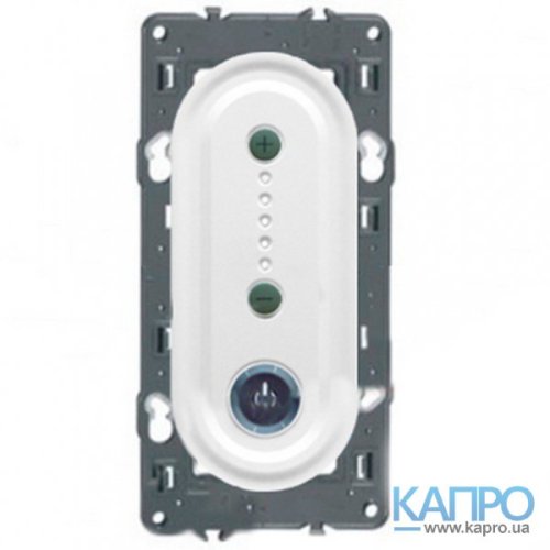 Панель димера нажим.3-провод.100-1000W Celiane 68033 біл