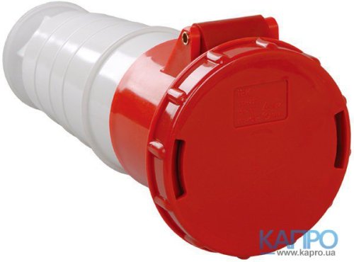 Розетка кабельна 380V IP54 іЕК 5п 63А ССИ-235 PSR22-063-5