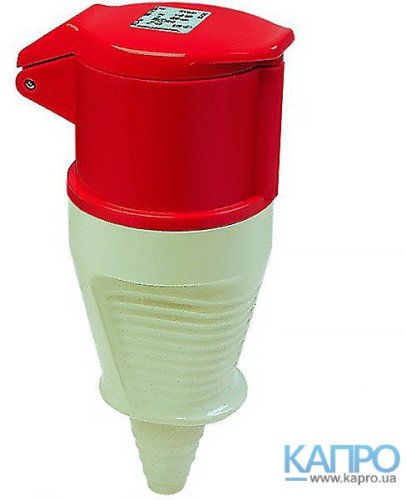 Розетка кабельная 400V IP44 Walther 4п 32А 330406