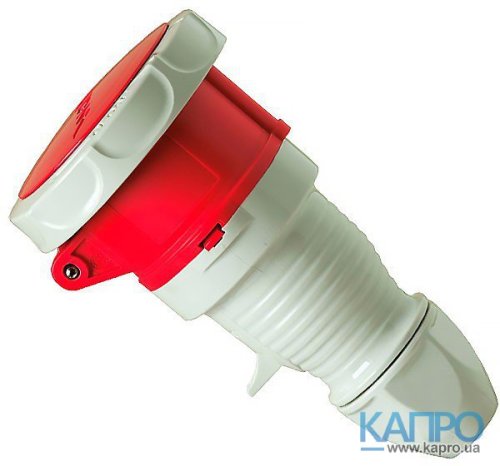 Розетка кабельна 400V IP67 Walther 4п 16А 319406