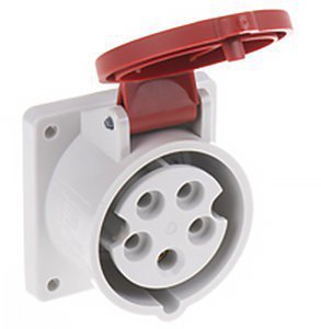 Розетка панельная 400V IP44 Mennekes 5п 16А 1385
