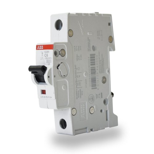 Выключатель автоматический 1-п Abb 6kA S201 C 0,5А 2CDS251001R0982