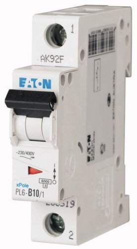 Выключатель автоматический 1-п Eaton 6kA PL6-C2/1 2А 286528