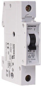 Выключатель автоматический 1-п Siemens 6кА 5SX21 B 32A