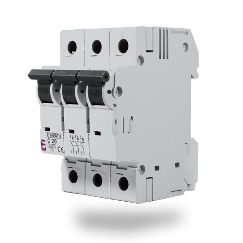 Выключатель автоматический 3-п ETI 6kA Etimat 6 AC C 20А 2145517