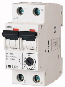 Автомат захисту двигуна 2-п Eaton Z-MS 1,0А 248393