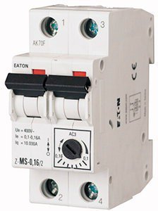 Автомат защиты двигателя 2-п Eaton Z-MS 1,6А 248394