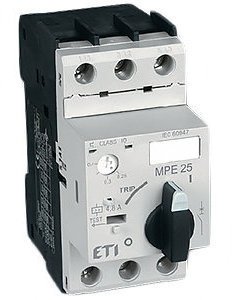 Автомат защиты двигателя 3-п ETI MPE 25-2,5 (1,6-2,5А) 4648007