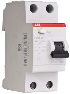 Диф.реле 2-п Abb FH202 AC-40/0,3А 2CSF202003R3400