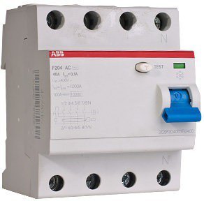 Диф.реле 4-п Abb F204 AC- 40/0,1А 2CSF204001R2400
