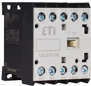 Миниконтактор 3-п 230V ETI AC CEC 12.10 (12А 5,5kW AC3) 4но 4641078