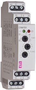 Реле времени аналог.10функц.AC/ВС12-240 1мод.ETI CRM-93H UNI (3*16А AC1) 2470002