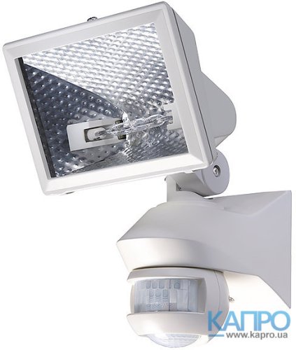 Прожектор галог.150W з датчиком руху настін.150' IP55 Theben LUXA 102-150/150W th1020961 біл