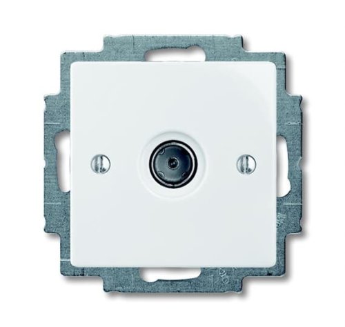 Розетка TV ABB Basic55 1743-01-92-507 сл/кістка 2CKA001724A4280