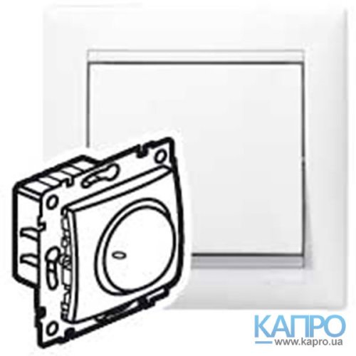 Димер поворот.40-400W Valena 770061 біл