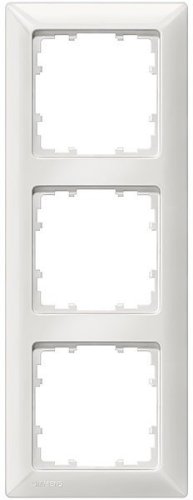 Рамка 3-я Siemens Delta Line 5TG 2553-0 титаново-біл