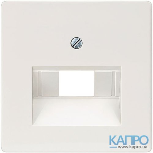 Панель коммуникац.1-2 для розеток Кат.3,5,6 Siemens 5TG 2545 титаново-бел