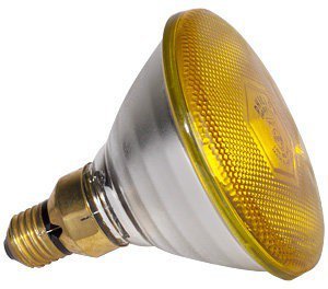Лампа рефлект.Philips Е27 PAR38 Colours 80W жовт
