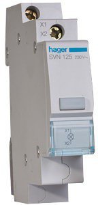 Индикатор наличия напряжения LED 230V 1мод.Hager SVN125 белый