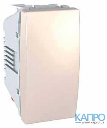 Выключатель 1-кл.1мод.10А Schneider Unica MGU3.101.25 сл.кость