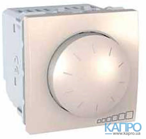 Диммер поворот-нажимной 2мод.40-400W/VA Schneider Unica MGU3.511.25 сл.кость