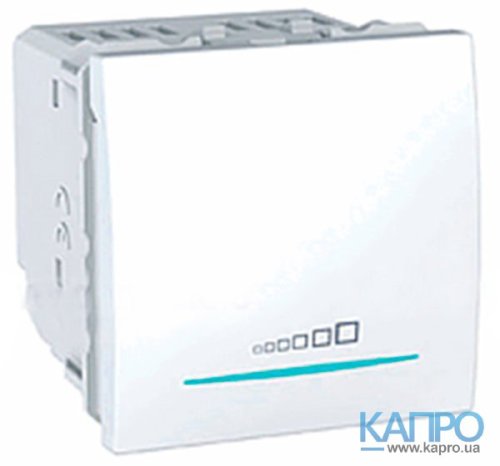 Диммер нажимной 2мод.40-500W/VA Schneider Unica MGU3.558.18 бел