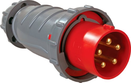 Вилка кабельная 380V IP67 Magnum ИЭК 5п 63А ССИ-035 PSN02-063-5